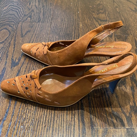 Suede Kitten Heels - Picture 7 of 8